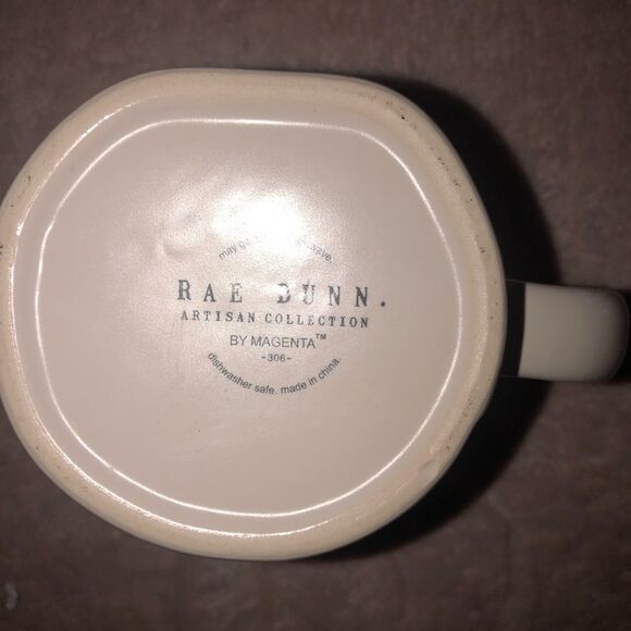 𝅺NWOT Rae Dunn Getting Fit Porcelain Coffee Mug - Picture 4 of 5